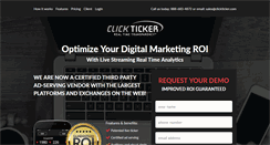 Desktop Screenshot of clickticker.com